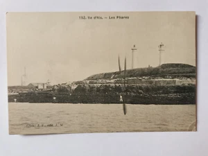 CPA 17 ILE D'AIX - Les Phares - Imagen 1 de 2