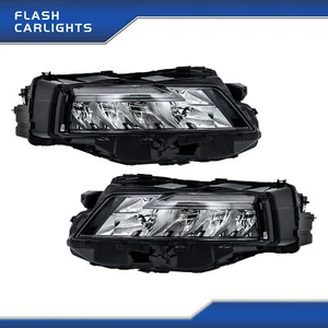 New LED Type Headlights Black Trim LH+RH For Nissan Rogue 2021-2023 Clear Lens - Picture 1 of 13
