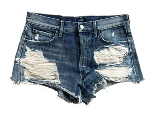 AGOLDE Denim Shorts Size 27 Women's Parker High-Rise Distressed Style A026B-2044 - Picture 1 of 10