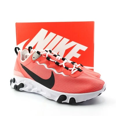Nike React Element 55 SE Ember Glow Sneakers CI3831-800 Mens Size 10 - Image 1 of 4