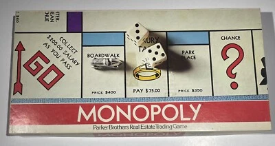 Vintage Monopoly No.9 Board Game 1970's - Image 1 of 4