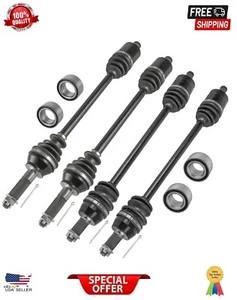 Front Rear Left Right CV Joint Axle w/ Bearing for Polaris RZR XP 900 2011-2013 - Picture 1 of 6