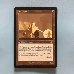Juego de cartas inglés Magic the Gathering Metalworker Urza's Destiny Artifac... - Imagen 1 de 2