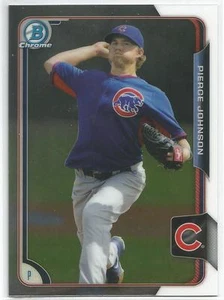 Tarjeta Pierce Johnson Chicago Cubs 2015 Bowman Chrome Prospect - Imagen 1 de 1