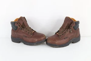 Stivali Timberland Pro vintage da uomo 7,5 W invecchiati punta in acciaio impermeabili in pelle - Foto 1 di 11