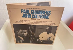 PAUL CHAMBERS - JOHN COLTRANE - HIGH STEP - BLUE NOTE - UNITED ARTISTS DOUBLE LP - Picture 1 of 4