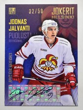 2016-17 KHL Jokerit Helsinki Autograph #JOK-AUT-007 Joonas Jalvanti 32/50