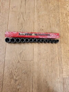 MAC Tools USA 13pc 12pt 1/2" Dr Metric Impact Socket Set SVPM132TR - Picture 1 of 16