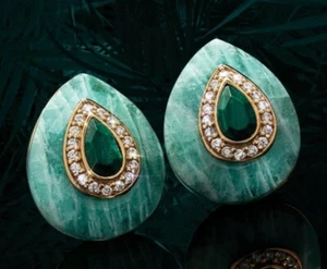 STAUER Riverwalk Earrings NIB - Picture 1 of 4