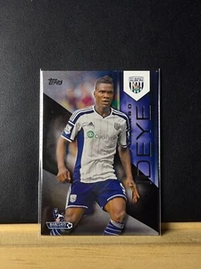 2014 Topps Premier Gold Black /25 Brown Ideye West Bromwich Rare - Picture 1 of 2