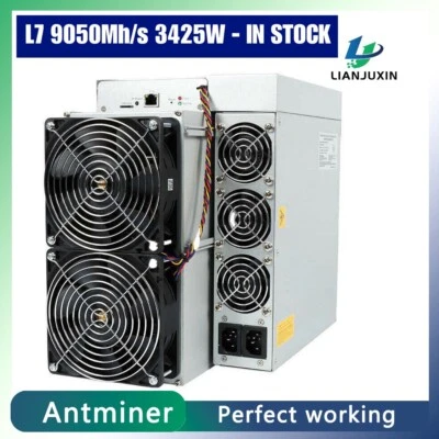 New BITMAIN Antminer L7 9050MH/S LTC & DOGE Coin Asic Miner In stock - Image 1 of 4