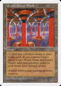 1x Urza's Power Plant - LP - 5th Edition - SPARROW MAGIC mtg - Picture 1 of 1