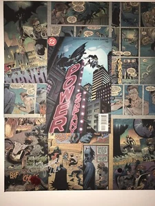 Pippernapple Studios Original 1/1 Batman Power Company #15 Gotham With COA - Picture 1 of 10