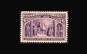 US Stamp Mint OG, XF #235 lightly hinged - Picture 1 of 1