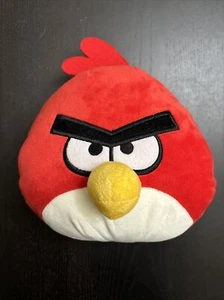 Angry Birds Red 9” Plushie Toy Factory Rovio Soft Stuffed Animal Toy 2020 Used - Picture 1 of 8