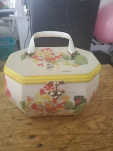 Vintage 1960's Lucite Octagon Box Purse Handbag-Signed By Ricki Honolulu  - Picture 1 of 10