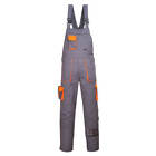 Portwest Texo Contrast Work Wear Bib and Brace - TX12 Painters Overall Coverall