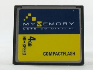 4GB MY MEMORY HI SPEED COMPACT FLASH CF COMPACTFLASH MEMORY CARD - Picture 1 of 1