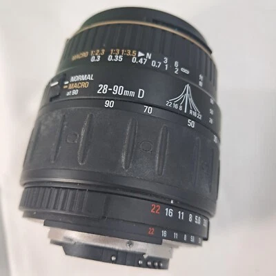 Quantaray for Nikon AF 28-90mm 3.5-5.6 Macro Multi-coated Made in Japan READ - Image 1 of 4