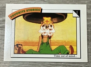1991 Impel Disney Collector Cards: FAVORITE STORIES #21 Time Out of Mind - Picture 1 of 2