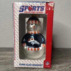 Vintage NFL Sports Collectors Series - Chicago Bears - Christmas Ornament Snowman - Bild 1 von 5