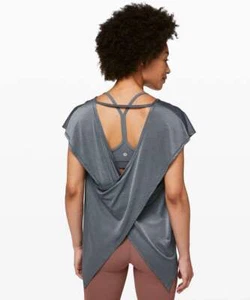 NWT - Lululemon Playful Practice Short Sleeve Solar Grey | SIZE: 8 - Picture 1 of 7