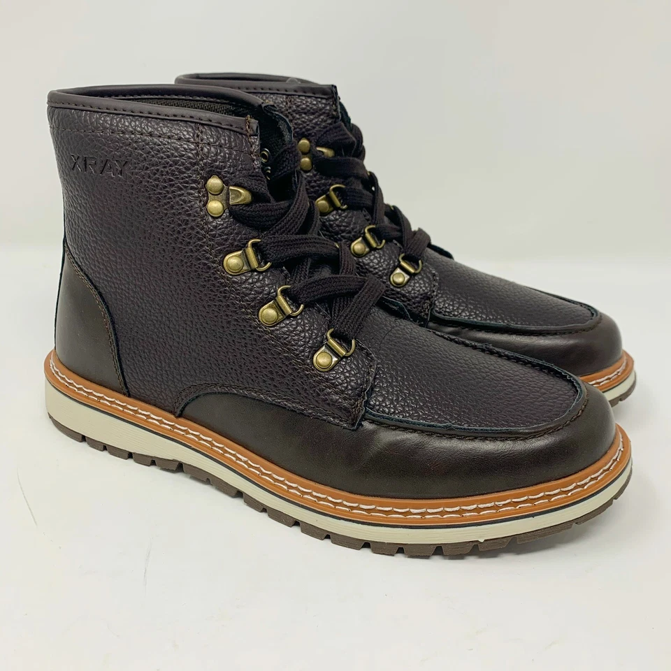 XRAY Chukka Men's Size 7.5 Brown Avery Ankle Boot Lace-Up