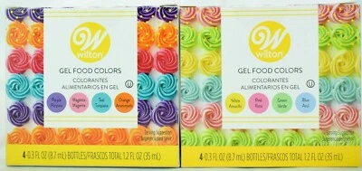 Wilton Gel Food Colors - 8 Color Bundle - 0.3 fl oz each - Image 1 of 4