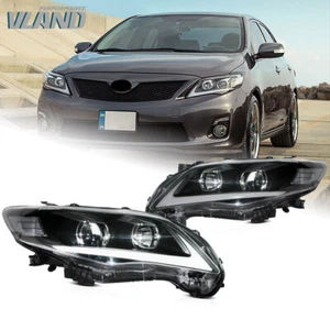 VLAND LED Headlights For 2011-2013 Toyota Corolla Projector Headlights Assembly - Picture 1 of 28