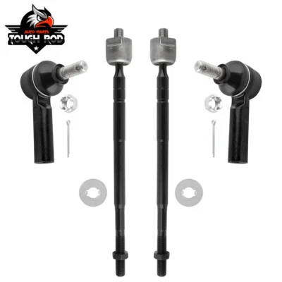 4pcs Fits For 1987-1991 Toyota Camry New Front Tie Rod Ends Suspension Kits - Image 1 of 4