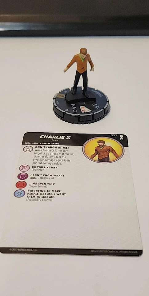 Star Trek Away Team Wizkids HeroClix: Charlie X #037 - Image 1 of 1