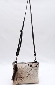 100% Real Cowhide Leather Cross body Purse Handbag & Long Shoulder Bag SB-4180