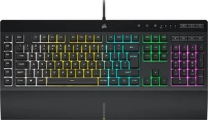 CORSAIR K55 RGB PRO Membrane Wired Gaming Keyboard – IP42 Dust and - Picture 1 of 5
