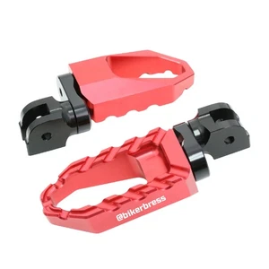 Láser personalizado estriberas delanteras brazo 1,5" para Yamaha YZF R25 R6 R125 R25 R1 MT-25 - Imagen 1 de 17