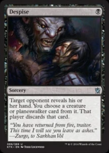 Despise - Medium Play MTG Khans of Tarkir - Picture 1 of 1