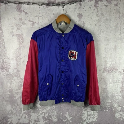 Vintage 90s Nike Bomber Jacket Swoosh Y2K Rare USA Big Logo Size M - Image 1 of 4