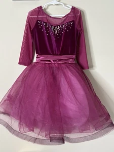 Disfraz de Baile Ballet Weissman Make You Feel My Love Borgoña Talla IC (7/8) - Imagen 1 de 12