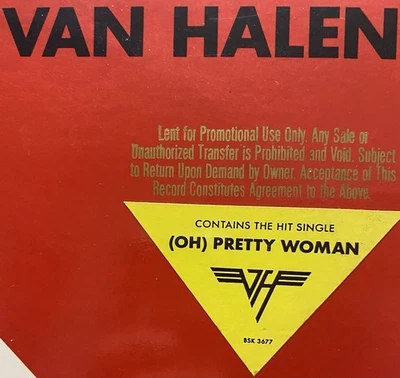 Van Halen~PROMO Lp~DIVER DOWN~Ultra Rare Vinyl w Hype Sticker~David Lee Roth - Image 1 of 4