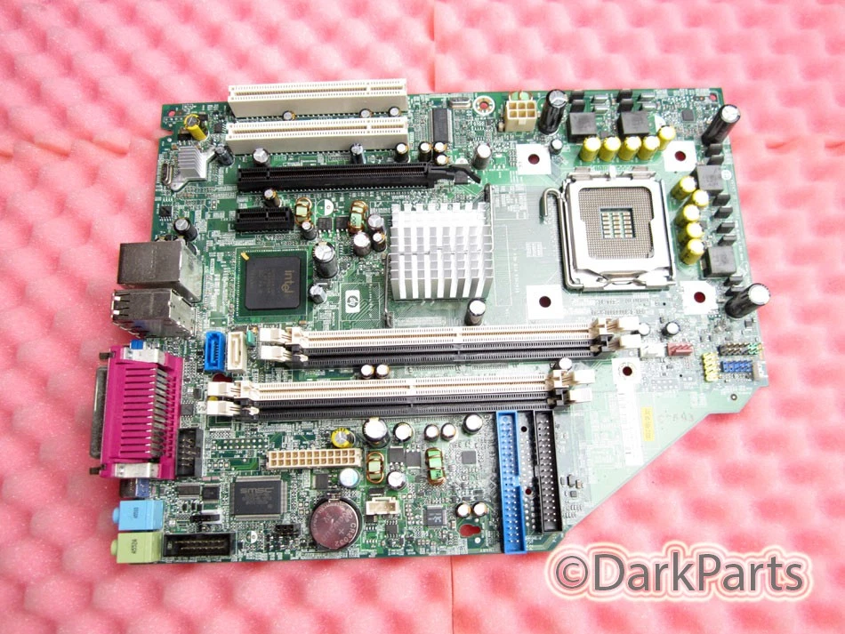 HP Compaq dc7600 SFF Mainboard 381028-001 376332 376333 Systemplatine - Bild 1 von 1