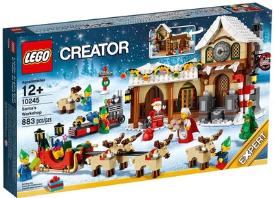 LEGO Creator 10245 Santa’s Workshop Retired Set USED 100% Complete FREE Shipping - Image 1 of 4