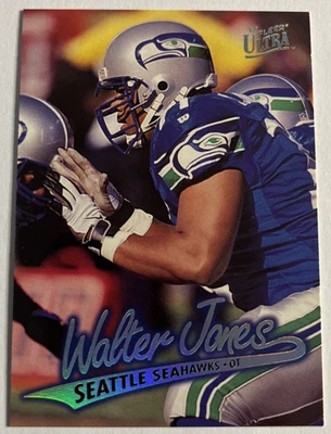 1997 Fleer Ultra - #267 Walter Jones (RC) card football sea hawks - Image 1 of 2