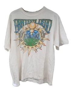  Lg 1991 Greatful Dead Summer Tour  t shirt Vintage No Tag Concert  - Picture 1 of 6