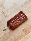 Handmade Leather Key Ring - Moto Guzzi 100 Anniversary