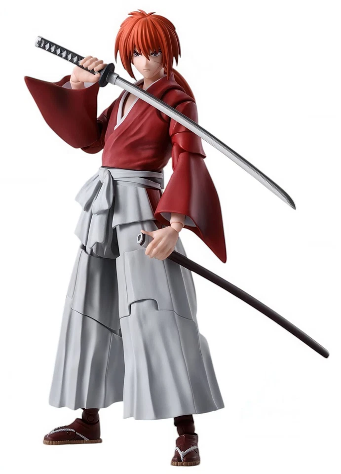 Rurouni Kenshin Himura 5.3in Anime Action Figure S.H.Figuarts Bandai Japan