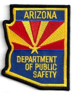 ARIZONA DEPARTMENT OF PUBLIC SAFETY - SHOULDER PATCH - IRON OR SEW-ON PATCH - Picture 1 of 1