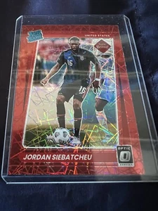 2022 Sandwiches Optik Fußball Jordanien Siebatcheu rot - Bild 1 von 3