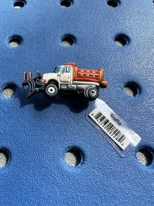 Snow Plow Truck Authentic Jibbitz Shoe Charm for Crocs. Rare 1st Gen! (NEW) - Picture 1 of 2
