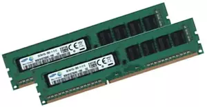 2x 8 GB 16 GB DDR3 ECC UDIMM RAM PC3-12800E per HP ProLiant DL320e Gen8 v2 DL-Syst - Foto 1 di 1