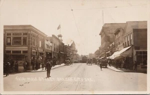 RPPC Oregon City Oregon - Street Scene on Main Street - 1923 - Picture 1 of 2