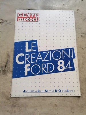 ford fiesta sierra orion transit depliant brochure catalogo 1984 book livret - Immagine 1 di 4